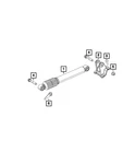 Genuine Mopar Damper Bracket 68462340AB. Fixed Price $102.79.