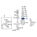 For Kia Soul 2010-2013 546232K000 Front Upper Coil Spring Insulator. Fixed Price $27.54.