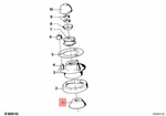 Genuine Bmw E12 E23 E24 E32 E34 2.8L 2500 2800 Supporting Cup 33521136063. Fixed Price $15.13.