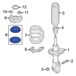 For Hyundai Elantra 2021-2023 54612AB000 Front Suspension Strut Bearing. Fixed Price $70.59.