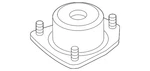 Genuine Bmw Shock Mount 33-50-7-849-895. Fixed Price $109.37.