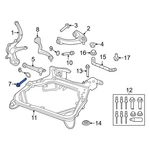 Ford Fusion 2010-2012 W500525S439 Suspension Control Arm Bolt. Fixed Price $14.63.