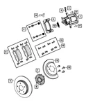 Genuine Mopar Hex Flange Head Bolt 6104233AA. Fixed Price $5.78.