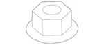 Oem New Ford Genuine 2014-2021 Ecosport Fiesta Strut Mount Nut W715846-S440. Fixed Price $14.71.