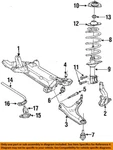 Chrysler Oem Front Suspension-strut Mount Bearing 5204595. Fixed Price $8.15.