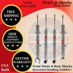 Kyb Genuine Oem Front Struts & Rear Shocks For 2013-2020 Lexus Lifetime Warranty. Fixed Price $528.00.