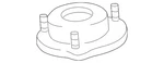 Genuine Lexus Suspension Strut Mount 48609-0E050. Fixed Price $190.92.