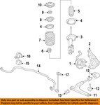 Gm Oem 10-19 Impala Front Suspension Struts Components-strut Mount 23129248. Fixed Price $18.37.