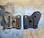 1967-70 Mustang Shock Plates Rear Mounting Lh Rh Falcon Futura Grande Oem. Fixed Price $74.95.