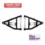 Umi 6435-B, Two Control Arm Black Steel Aftermarket High Performance Racing Part. Fixed Price $1375.83.