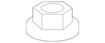 Genuine Acura Top Nut 90212-TX4-A01. Fixed Price $30.46.