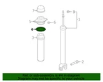 New Genuine Nissan Seal Shock Absorber Mounting 55338JN00A / 55338-JN00A Oem. Fixed Price $85.04.