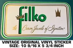 Filko Crown Jewels Of Ignition Vintage Original Vinyl Decal Sticker - Racing. Fixed Price $16.04.