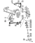 Genuine Mopar Shock Upper Mount 55398091AF. Fixed Price $101.06.