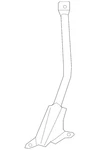 Genuine Mazda Suspension Strut Brace N243-56-49XA. Fixed Price $38.93.