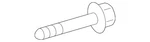 Genuine Mitsubishi Strut Upper Bolt MU000284. Fixed Price $13.40.