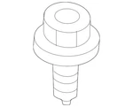 Genuine Mitsubishi Strut Mount Bolt AX000264. Fixed Price $25.69.