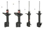 Kyb Front And Rear Suspension Struts Excel-g Kit Subaru Forester 2004-2005. Fixed Price $363.95.