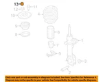 Ford Oem 15-23 Edge Front Suspension Struts Components-top Nut Cap W718924S300. Fixed Price $22.38.