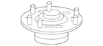 Genuine Acura Rubber Front Shock Absorber Mounting 51670-TY2-A01. Fixed Price $142.13.