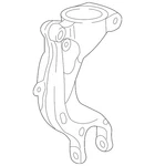 Genuine Audi Fork 4M0-413-038-H. Fixed Price $194.84.