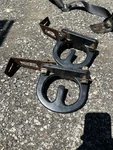 2003-2012 Dodge Ram 2500 3500 Tow Hook Oem Mopar 52020587AB Used Pair (set). Fixed Price $99.00.