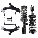 Front Struts Shock Control Arms Sway Bar For 2010-2017 Chevy Equinox Gmc Terrain. Fixed Price $143.79.