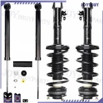 For 2006 07-2011 Honda Civic 4X Front Complete Struts Mounts Spring+rear Shocks. Fixed Price $158.22.