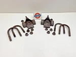 88-97 Ford F450 Front Axle Beam Upper Spring Plate Bolt Pair F4TA-5458-AB. Fixed Price $179.97.
