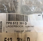 Genuine Volkswagen Mount Bracket 7P0-512-301-D. Fixed Price $200.00.