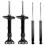 Gloss Black Struts Shocks For 1996-2001 2002 Bmw Z3 Front Rear Left Right Steel. Fixed Price $88.20.