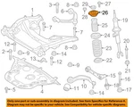 Bmw Oem 11-16 528I Xdrive Suspension Components-guide Support 31306863295. Fixed Price $95.29.