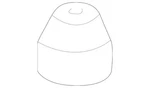 Genuine Mercedes-benz Rubber Bumper 201-326-18-68-03. Fixed Price $12.01.