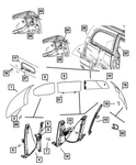 Genuine Mopar Spacer 4278662. Fixed Price $9.34.