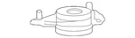 Genuine Toyota Strut Mount 48609-0E090. Fixed Price $144.77.