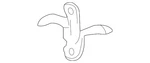 Genuine Gm Strut Bracket 25951878. Fixed Price $5.45.