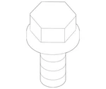 Genuine Mercedes-benz Hexalobular Head Screw 002-990-45-03. Fixed Price $23.03.
