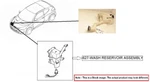 Washer Reservoir Assembly Oem 21-25 Nissan Leaf 289106WK0A. Fixed Price $75.00.
