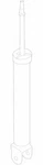 Genuine Hyundai 2011-2014 Sonata Rear Shock Absorber Assembly 55311-3Q810. Fixed Price $143.99.
