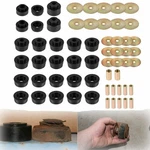 For Chevy El Camino Body Mount Bushing Kit 7-132 Black (62 Pcs) 1978-1987. Fixed Price $109.15.