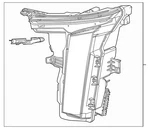 Oem 2023-2026 Gm 85778093 Cadillac Lyriq Right Slimline Led Headlamp New Box. Fixed Price $850.00.