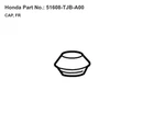 (1) Bnib Oem 18-25 Honda Front Top Cap 51608-TJB-A00. Fixed Price $19.95.