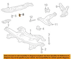 Gm Oem 03-10 Vibe Front Suspension Components-tow Hook Bolt 88973040. Fixed Price $35.09.