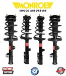 Complete Monroe Front & Rear Coil Spring-quick-strut For 09-11 Highlander Fwd. Fixed Price $872.78.