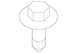 Genuine Nissan Strut Mount Bolt 54459-5MP0A. Fixed Price $18.40.