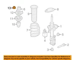 Ford Oem 14-23 Ecosport Struts Components-strut Mount Nut W715846S440. Fixed Price $22.26.