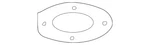 Genuine Mazda Suspension Strut Mount Support Ring EC01-34-008D. Fixed Price $19.91.