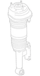 Genuine Bmw Air Spring Strut Rear Left 37-10-7-915-953. Fixed Price $1291.94.