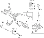Genuine Mazda Suspension Shock Absorber Mount KD45-28-380A. Fixed Price $93.81.