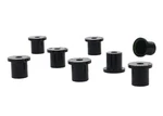 Whiteline W71670 Leaf Spring And Shackle Bushing Kit Rear Fits Corolla 75-79. Fixed Price $51.88.